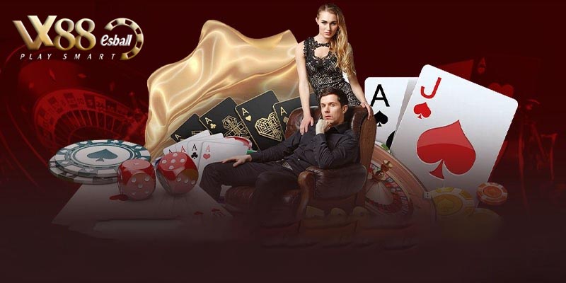 Các trò chơi tại Casino Online VX88